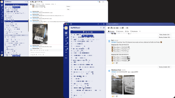 fbaprepared communication with clients in slack